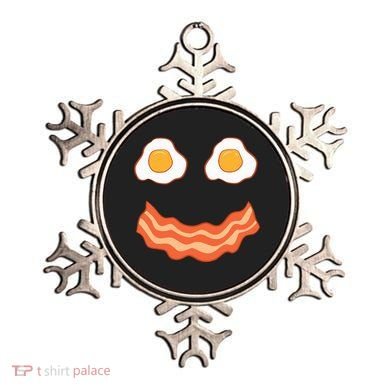 Egg And Bacon Egg And Bacon Face Brunch Breakfast Ornament