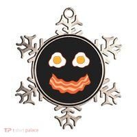 Egg And Bacon Egg And Bacon Face Brunch Breakfast Ornament thumb 0