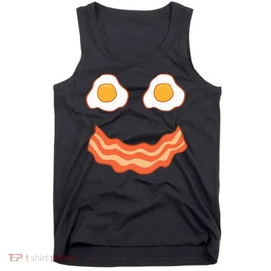 Egg And Bacon Egg And Bacon Face Brunch Breakfast Tank Top