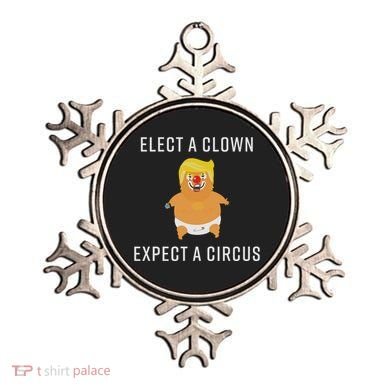 Elect A Clown Expect A Circus Ornament