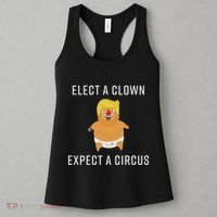 Elect A Clown Expect A Circus Women's Tank Top thumb 3