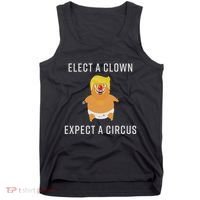 Elect A Clown Expect A Circus Tank Top thumb 0