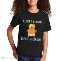 Elect A Clown Expect A Circus Kids T-Shirt thumb 2