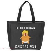 Elect A Clown Expect A Circus Tote Bag thumb 0