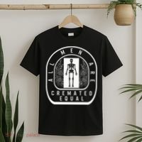Embalmer All Cremated Equal Skeleton Mortician Director T-Shirt thumb 2