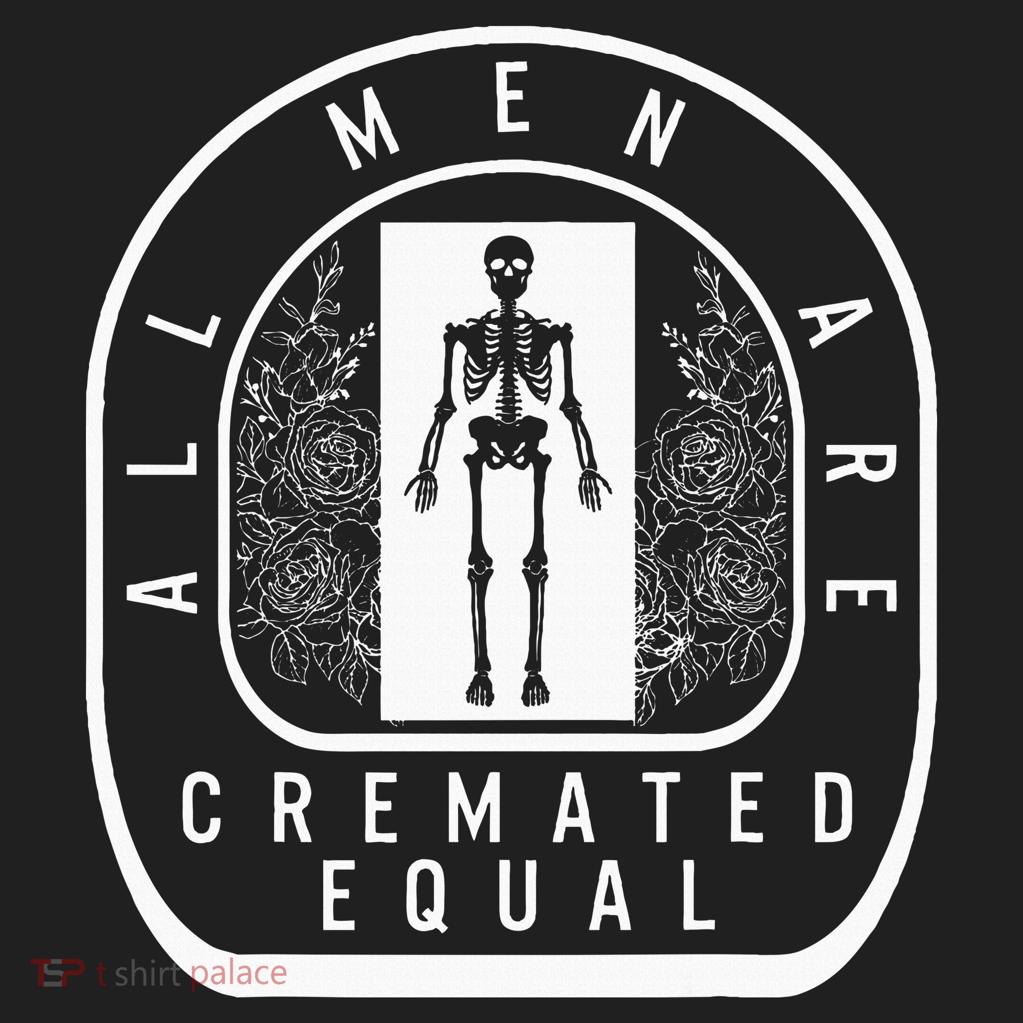 Embalmer All Cremated Equal Skeleton Mortician Director Beanie