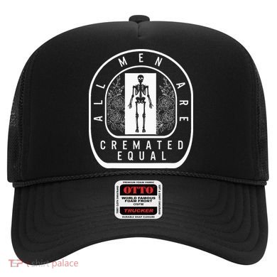 Embalmer All Cremated Equal Skeleton Mortician Director Hat