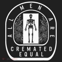 Embalmer All Cremated Equal Skeleton Mortician Director Hat thumb 2