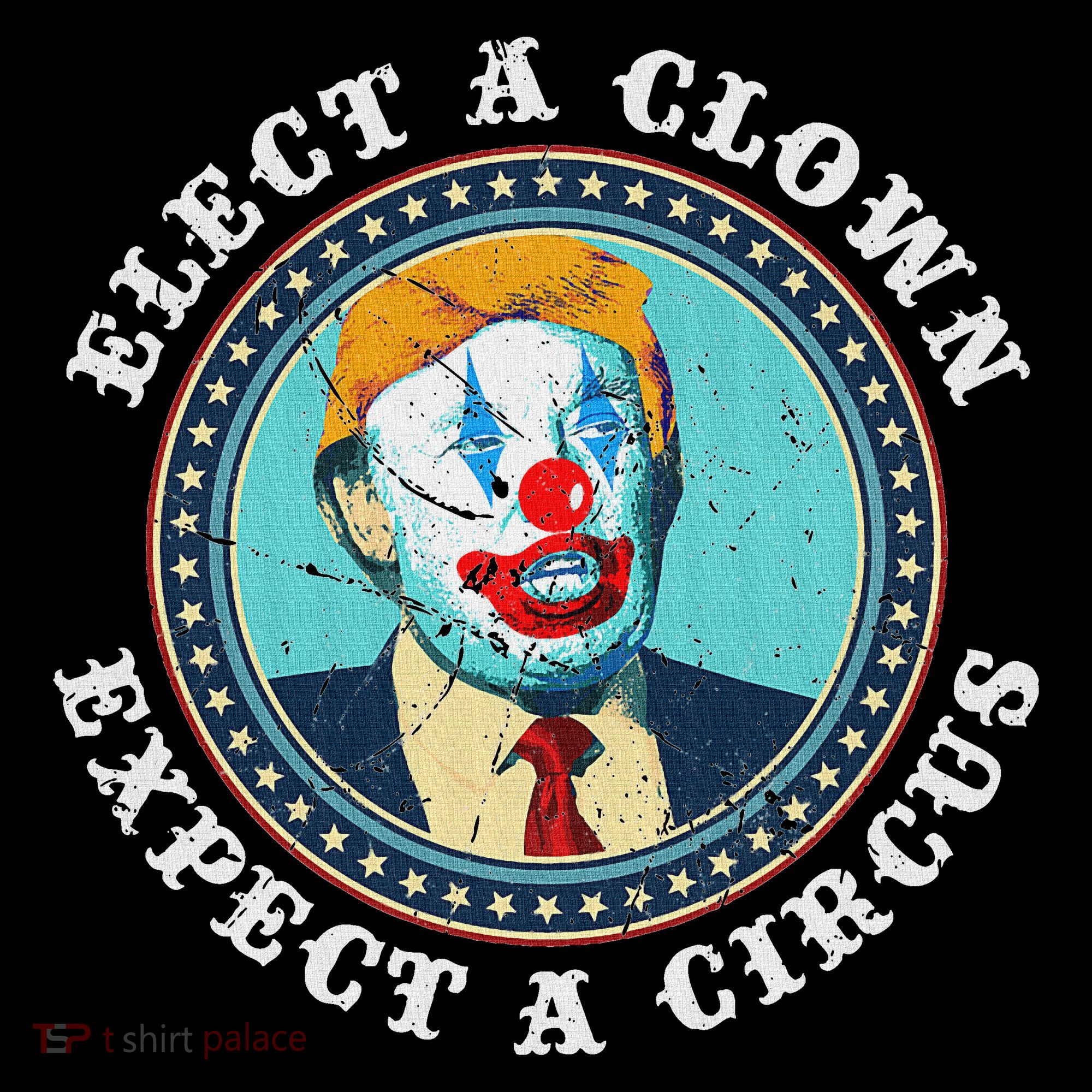 Elect A Clown Expect A Circus Anti Trump Women's Hoodie