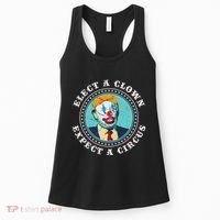 Elect A Clown Expect A Circus Anti Trump Women's Tank Top thumb 0
