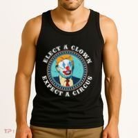 Elect A Clown Expect A Circus Anti Trump Tank Top thumb 3