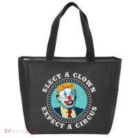 Elect A Clown Expect A Circus Anti Trump Tote Bag thumb 0
