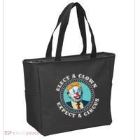 Elect A Clown Expect A Circus Anti Trump Tote Bag thumb 2