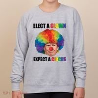 Elect A Clown Expect A Circus Women's Sweatshirt thumb 0