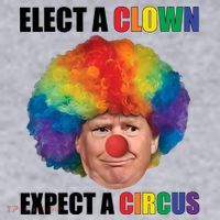 Elect A Clown Expect A Circus Women's Sweatshirt thumb 2