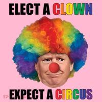 Elect A Clown Expect A Circus Coaster thumb 2
