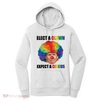 Elect A Clown Expect A Circus Women's Hoodie thumb 0