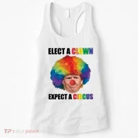 Elect A Clown Expect A Circus Women's Tank Top thumb 0