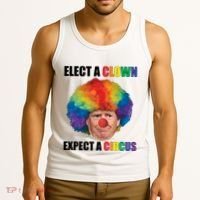 Elect A Clown Expect A Circus Tank Top thumb 3