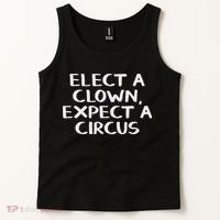 Elect A Clown Expect A Circus Tank Top thumb 2