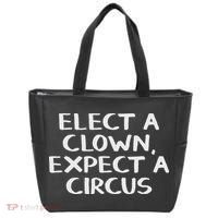 Elect A Clown Expect A Circus Tote Bag thumb 0