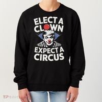 Elect A Clown Expect A Circus Impeach Trump Anti Trump  Women's Sweatshirt thumb 0