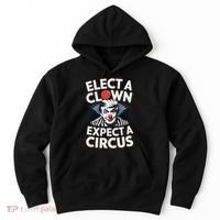 Elect A Clown Expect A Circus Impeach Trump Anti Trump  Hoodie thumb 0