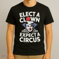 Elect A Clown Expect A Circus Impeach Trump Anti Trump  T-Shirt thumb 3