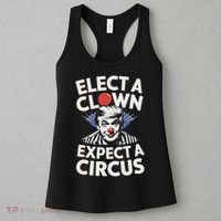 Elect A Clown Expect A Circus Impeach Trump Anti Trump  Women's Tank Top thumb 3
