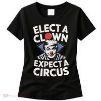 Elect A Clown Expect A Circus Impeach Trump Anti Trump  Women's T-Shirt thumb 0