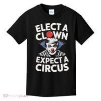 Elect A Clown Expect A Circus Impeach Trump Anti Trump  Kids T-Shirt thumb 0