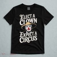 Elect A Clown Expect A Circus Impeach Trump Anti Trump T-Shirt thumb 5