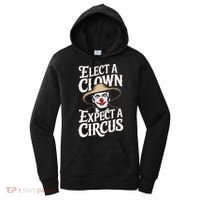 Elect A Clown Expect A Circus Impeach Trump Anti Trump Women's Hoodie thumb 0