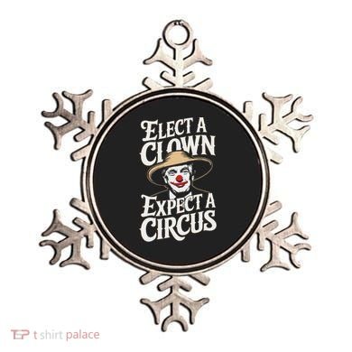 Elect A Clown Expect A Circus Impeach Trump Anti Trump Ornament