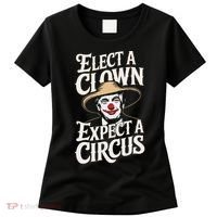 Elect A Clown Expect A Circus Impeach Trump Anti Trump Women's T-Shirt thumb 0