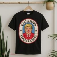 Elect A Clown Expect A Circus Impeach Trump Anti Trump  T-Shirt thumb 2