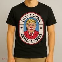 Elect A Clown Expect A Circus Impeach Trump Anti Trump  T-Shirt thumb 3
