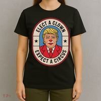 Elect A Clown Expect A Circus Impeach Trump Anti Trump  T-Shirt thumb 4