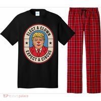 Elect A Clown Expect A Circus Impeach Trump Anti Trump  Pajama Set thumb 0