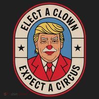 Elect A Clown Expect A Circus Impeach Trump Anti Trump  Hat thumb 2