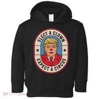 Elect A Clown Expect A Circus Impeach Trump Anti Trump  Toddler Hoodie thumb 0