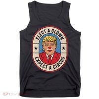 Elect A Clown Expect A Circus Impeach Trump Anti Trump  Tank Top thumb 0