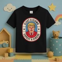 Elect A Clown Expect A Circus Impeach Trump Anti Trump  Toddler T-Shirt thumb 3