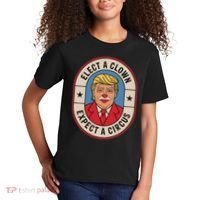 Elect A Clown Expect A Circus Impeach Trump Anti Trump  Kids T-Shirt thumb 2