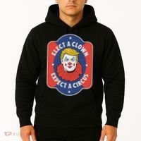 Elect A Clown Expect A Circus Impeach Trump Anti Trump Hoodie thumb 2