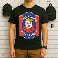 Elect A Clown Expect A Circus Impeach Trump Anti Trump T-Shirt thumb 6