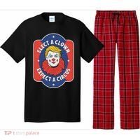 Elect A Clown Expect A Circus Impeach Trump Anti Trump Pajama Set thumb 0