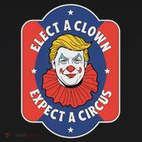 Elect A Clown Expect A Circus Impeach Trump Anti Trump Mousepad thumb 1