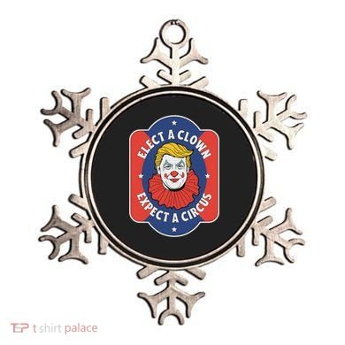 Elect A Clown Expect A Circus Impeach Trump Anti Trump Ornament