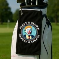 Elect A Clown Expect A Circus Antitrump Golf Towel thumb 2